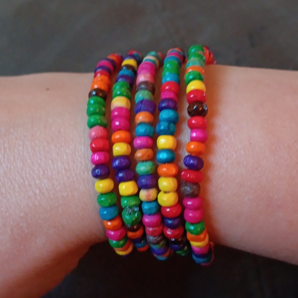 Colorful stretch bracelets - Picture 2 of 6